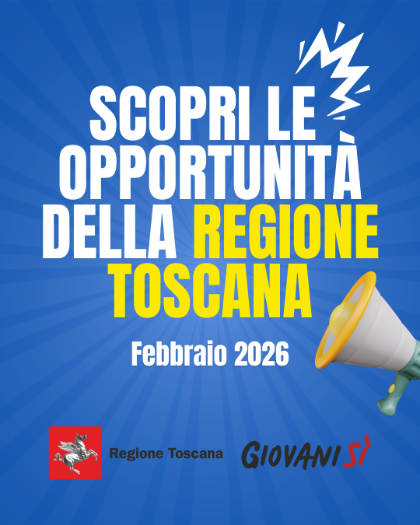 Bandi e opportunità Regione Toscana - Febbraio 2026