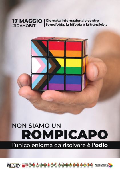 17 maggio, Giornata internazionale contro l’omofobia, la bifobia e la transfobia