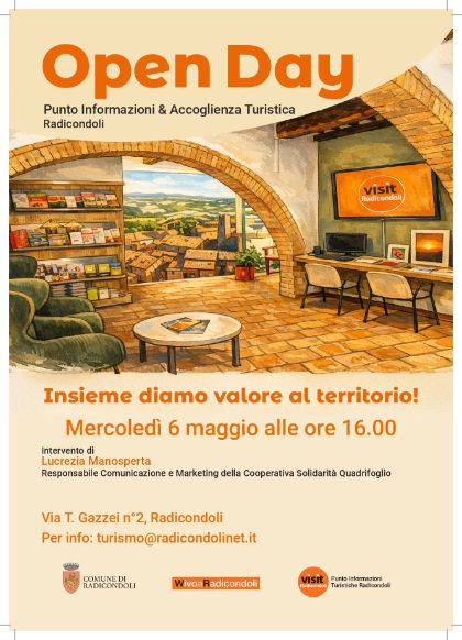Open day per l’Ufficio Turistico di Radicondoli