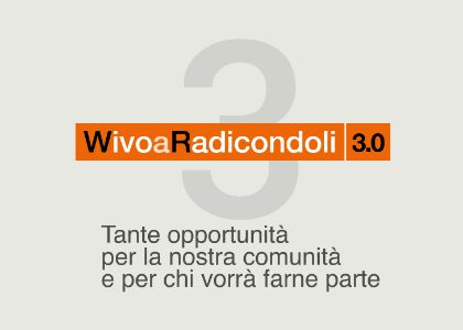 Il Progetto WivoaRadicondoli - Bandi e Agevolazioni