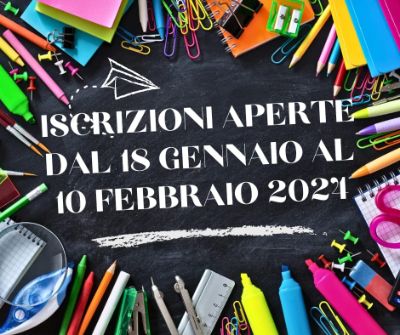 Iscrizioni aperte