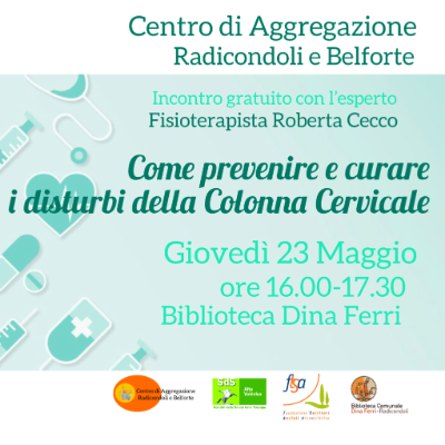 Come prevenire e curare i disturbi della colonna cervicale - 23 maggio 2024