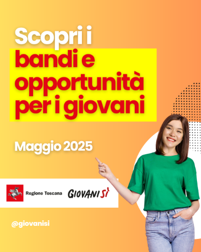 Bandi e opportunità Maggio 2025