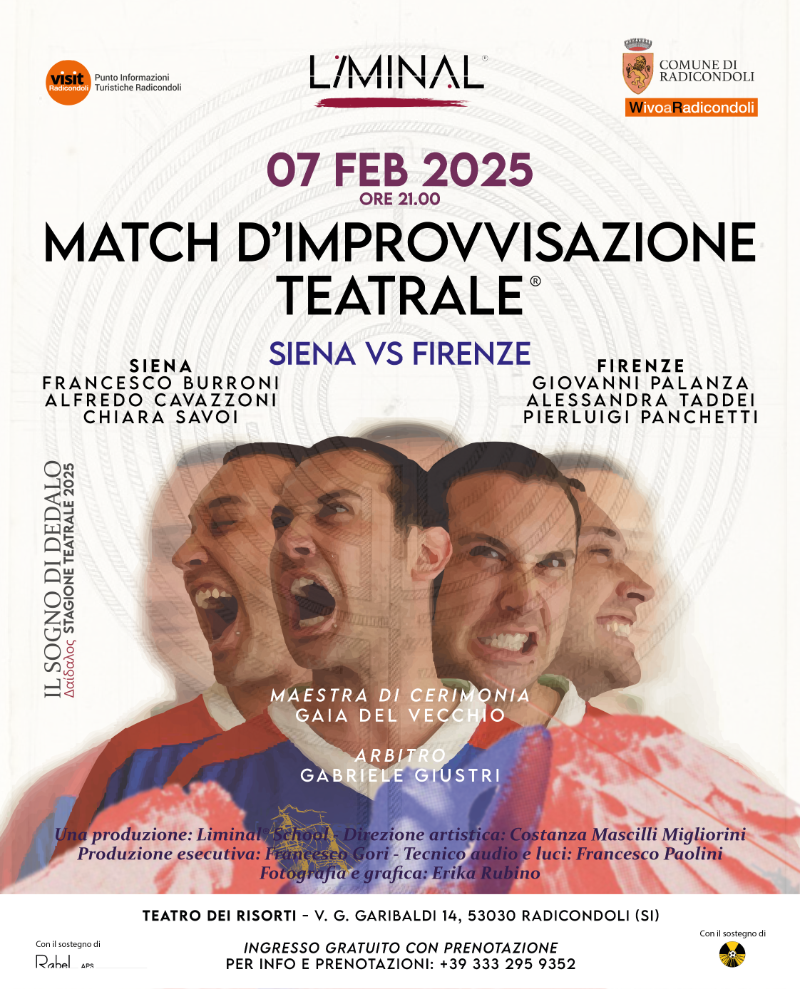 MATCH D'IMPROVVISAZIONE 7 febbraio 2025