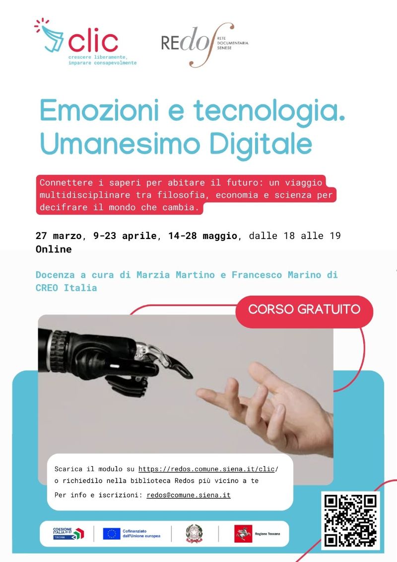 CLIC - locandina umanesimo digitale