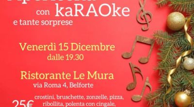 Apericena con karaoke Apericena con karaoke