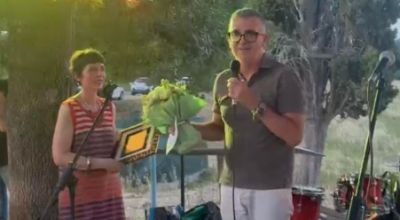 Giovanna Pedani con il sindaco Guarguaglini
