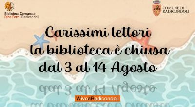 Chiusura estiva 2026