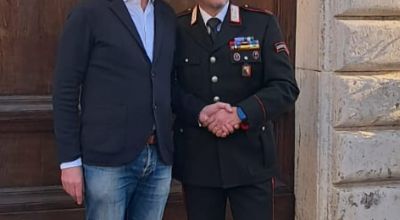 Sindaco Guarguaglini e Maresciallo Cinefra