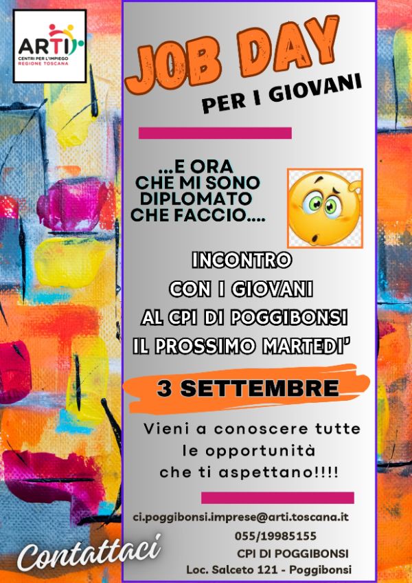 JOB DAY GIOVANI POGGIBONSI_LOCANDINA