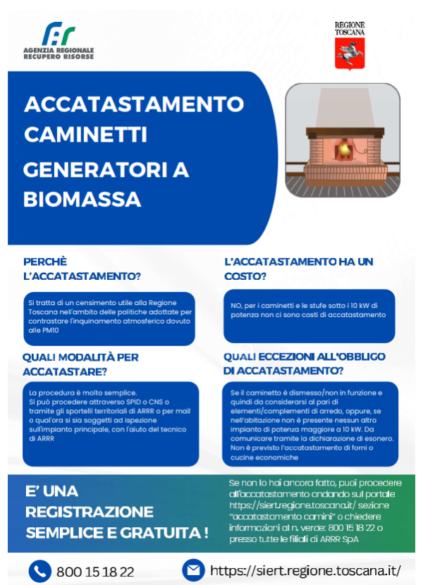 Accatastamento caminetti