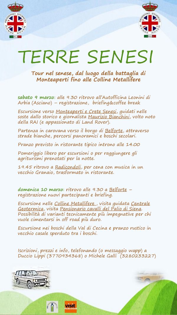 Terre senesi Range Rover