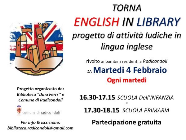 Corso inglese per bambini
